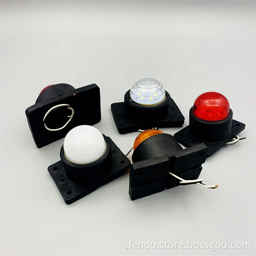 12V/24V LED Truck Rear Light - Warning Flash Stop Anti-collision Light